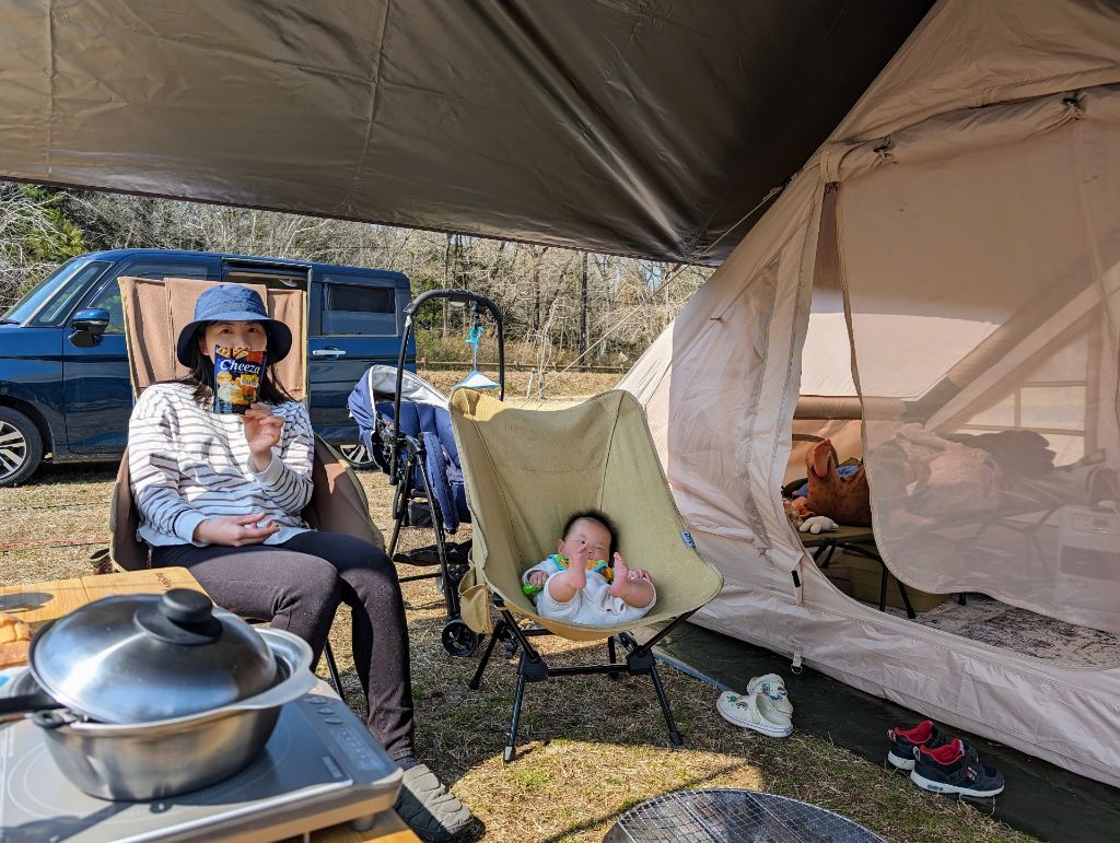 キャンプの様子1